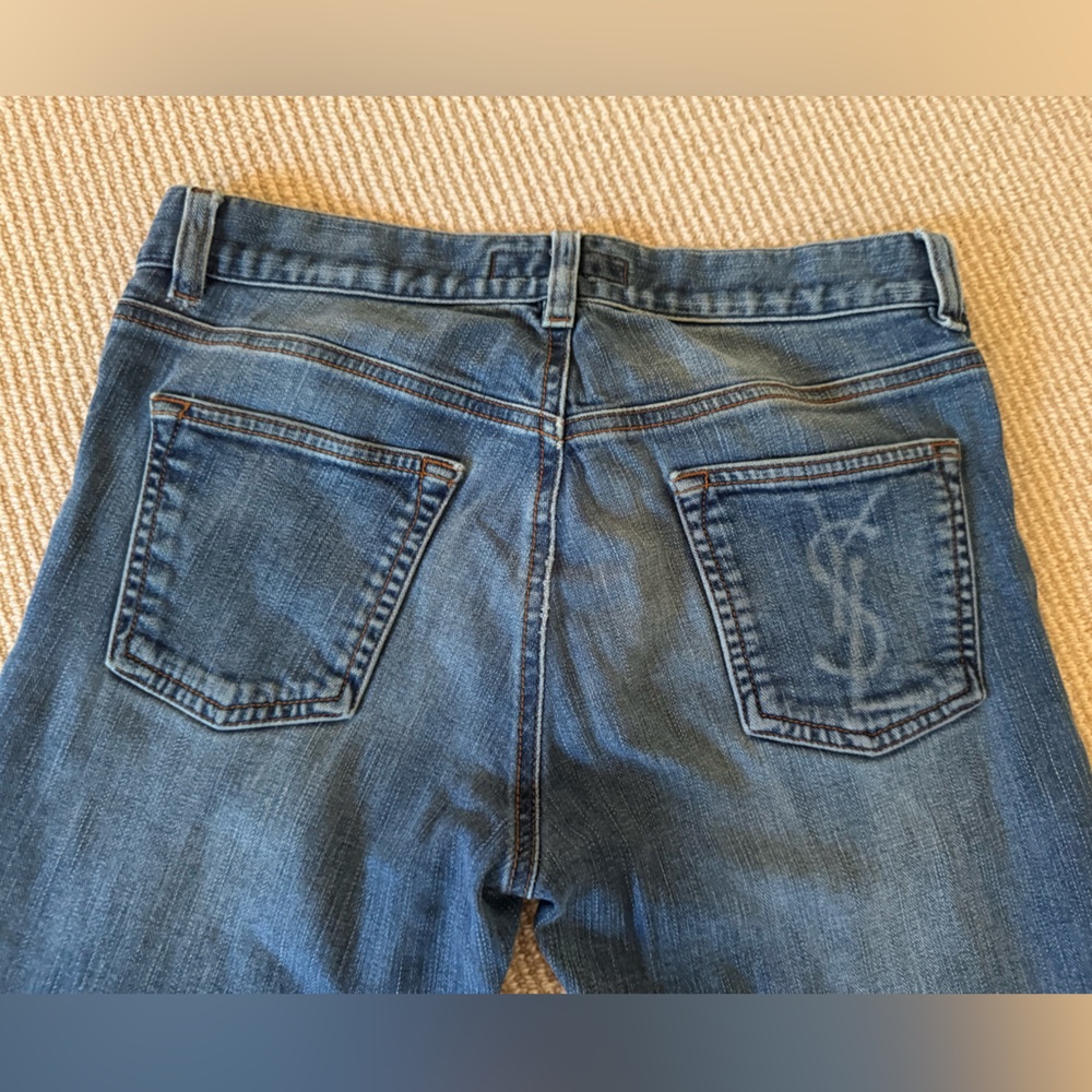 Saint Laurent YSL bootcut jeans